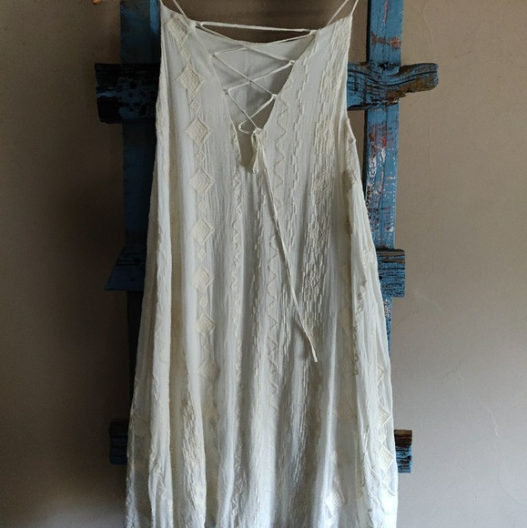 Ivory Aztec lush dress L - Picture 6 of 6